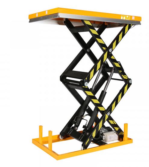 table elevatrice electrique double ciseaux 1000 kg